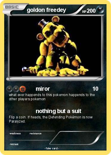 Pokemon goldon freedey