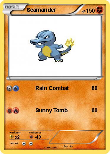 Pokemon Seamander