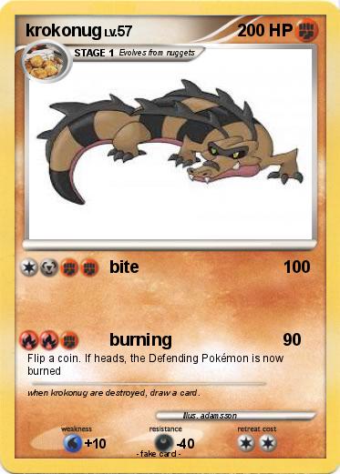 Pokemon krokonug
