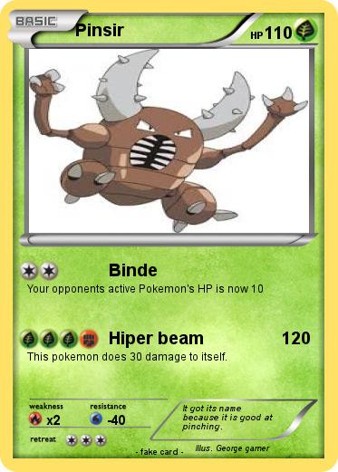 Pokemon Pinsir