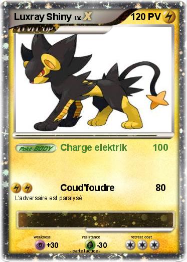 Pokemon Luxray Shiny