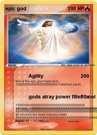 Pokemon epic god