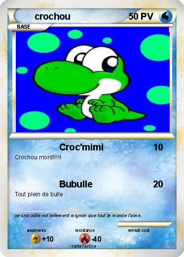 Pokemon crochou