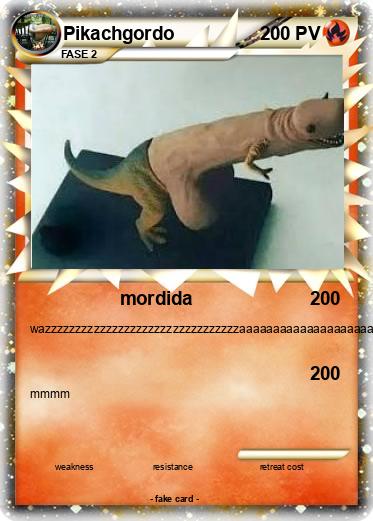 Pokemon Pikachgordo