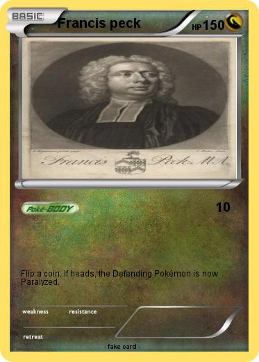 Pokemon Francis peck