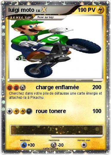 Pokemon luigi moto