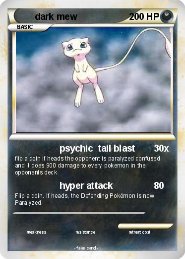 Pokemon dark mew