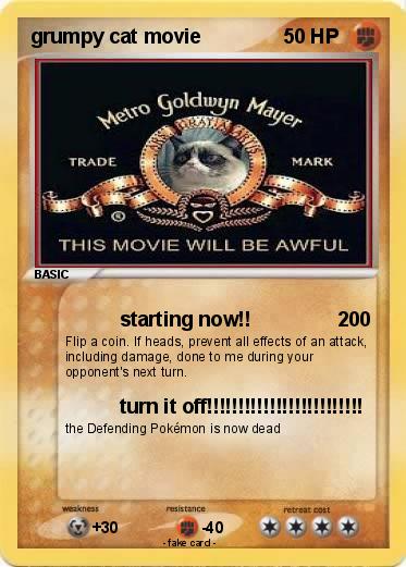 Pokemon grumpy cat movie