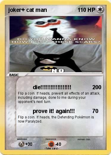 Pokemon joker+ cat man