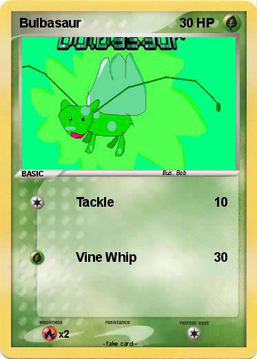 Pokemon Bulbasaur