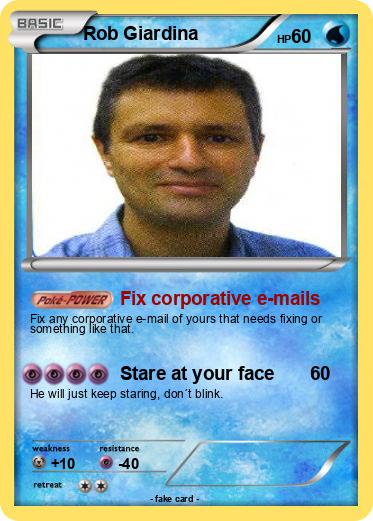 Pokemon Rob Giardina