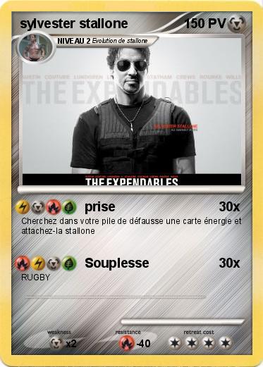 Pokemon sylvester stallone