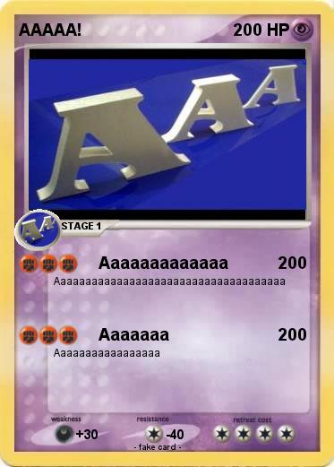 Pokemon AAAAA!
