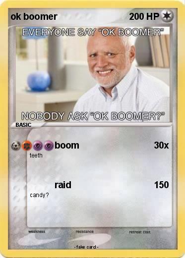 Pokemon ok boomer