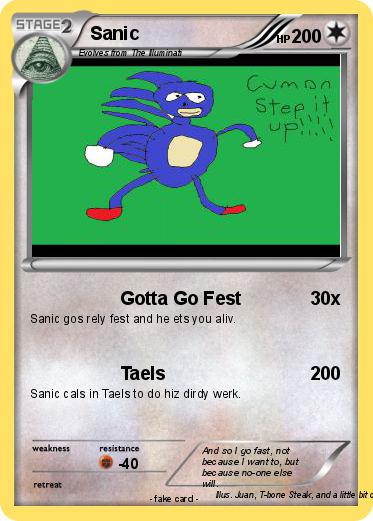 Pokemon Sanic