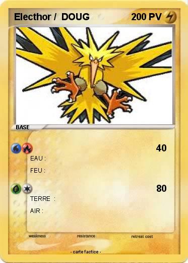 Pokemon Electhor /  DOUG