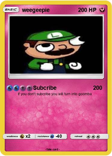 Pokemon weegeepie