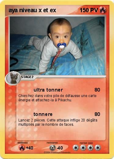 Pokemon aya niveau x et ex