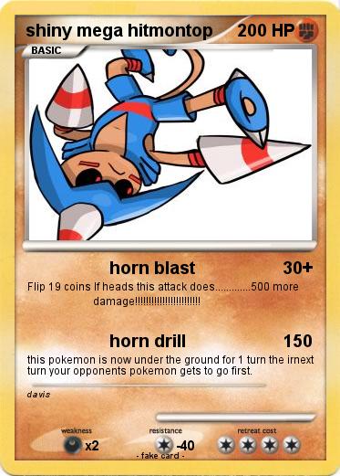 Pokemon shiny mega hitmontop