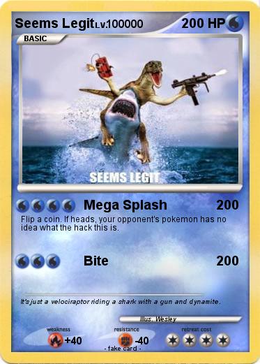 Pokemon Seems Legit