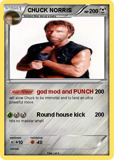 Pokemon CHUCK NORRIS