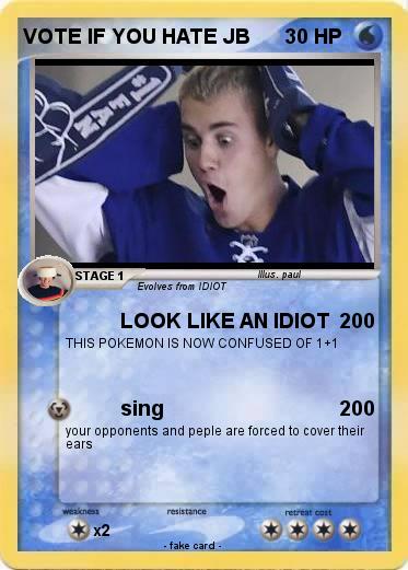 Pokemon VOTE IF YOU HATE JB