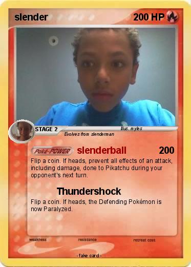 Pokemon slender