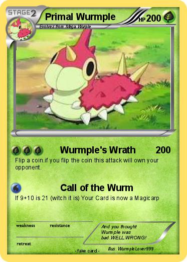 Pokemon Primal Wurmple