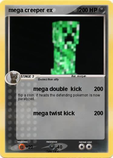 Pokemon mega creeper ex