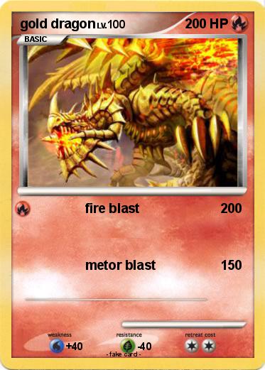 Pokemon gold dragon