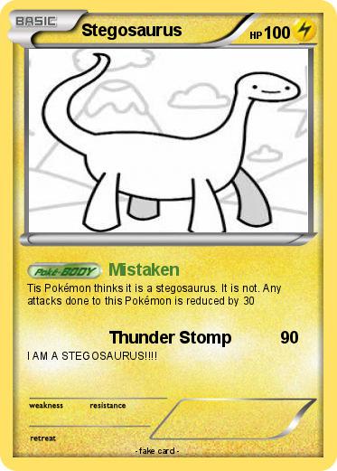 Pokemon Stegosaurus