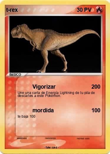 Pokemon t-rex
