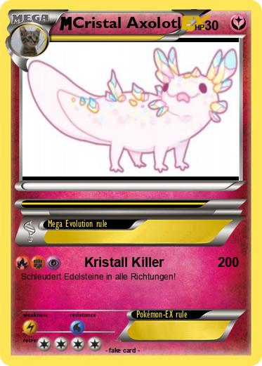 Pokemon Cristal Axolotl