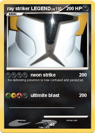 Pokemon ray striker LEGEND