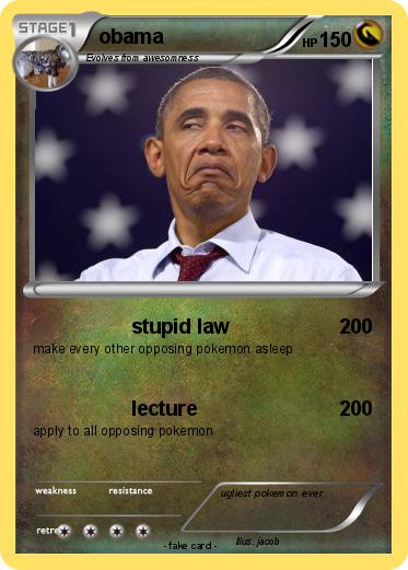 Pokemon obama
