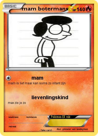 Pokemon mam botermans