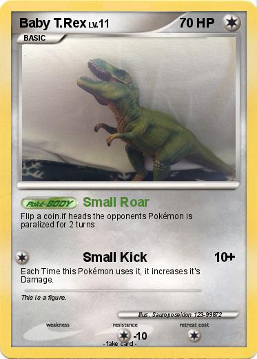 Pokemon Baby T.Rex