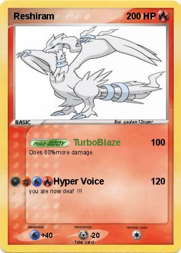 Pokemon Reshiram