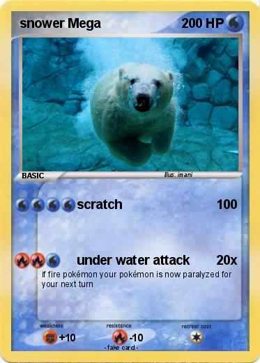 Pokemon snower Mega
