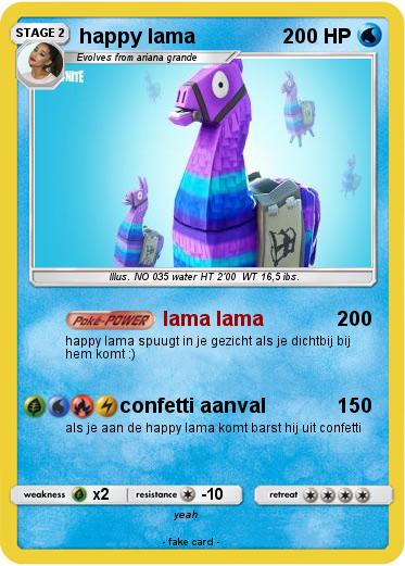 Pokemon happy lama