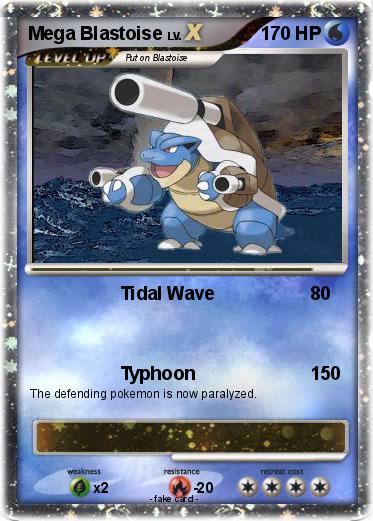 Pokemon Mega Blastoise