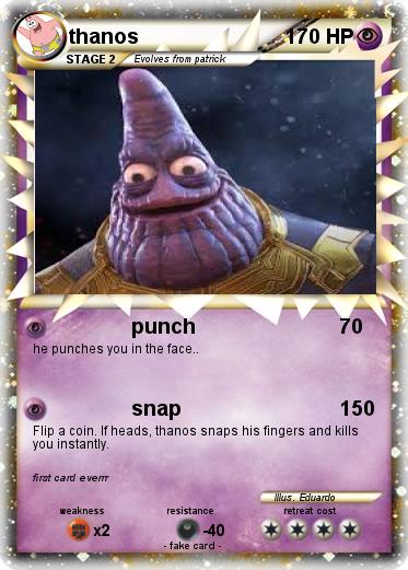 Pokemon thanos