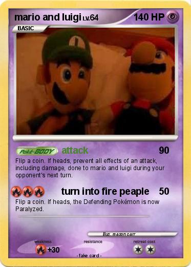 Pokemon mario and luigi