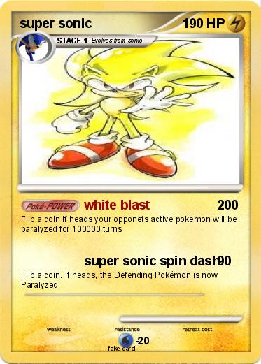 Pokemon super sonic