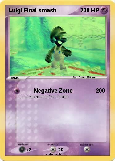 Pokemon Luigi Final smash