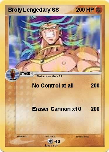 Pokemon Broly Lengedary SS