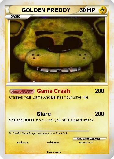 Pokemon GOLDEN FREDDY