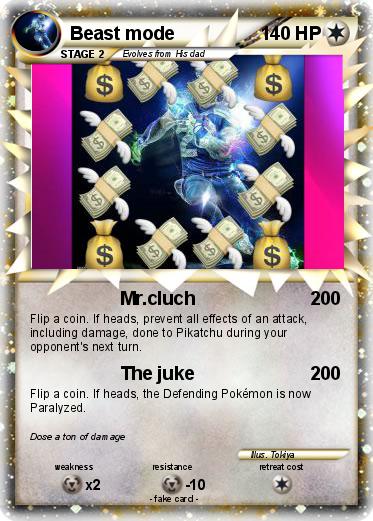 Pokemon Beast mode