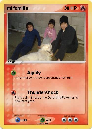 Pokemon mi familia