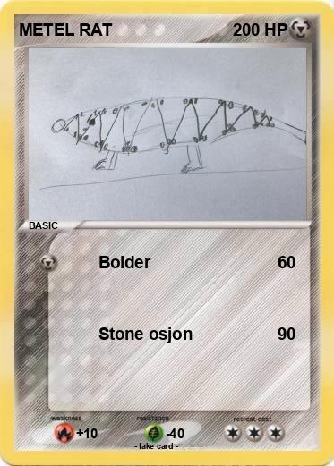 Pokemon METEL RAT